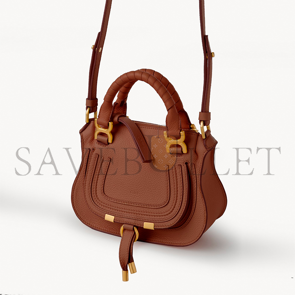 CHLOE MARCIE MINI DOUBLE CARRY BAG CHC23SS595I3125M (21*16*8cm) CHLOE MARCIE MINI DOUBLE CARRY BAG CHC23SS595I3125M (21*16*8cm)
